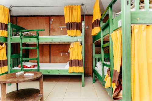 TripN Hostel dorm room